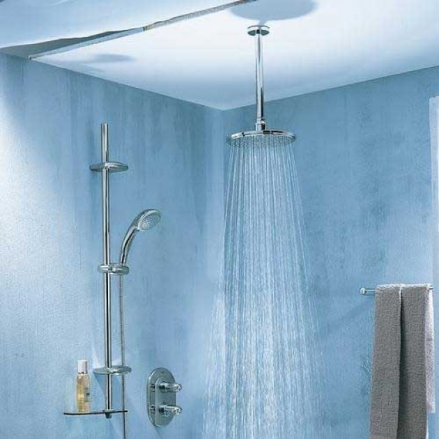 Devario Premio Shower Ceiling Arm Round 22*300mm Stainless Steel