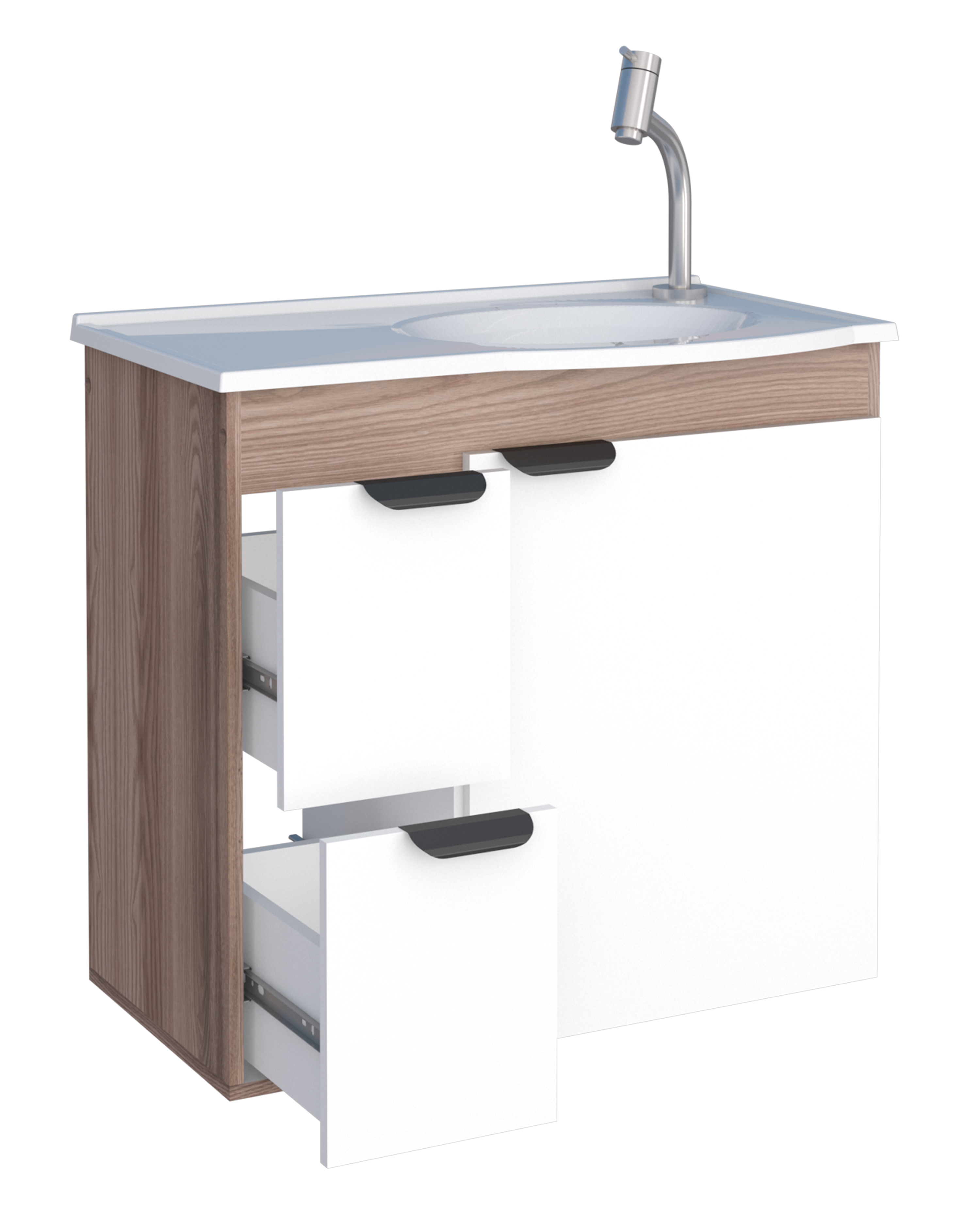 Margarida Wooden Bathroom Vanity