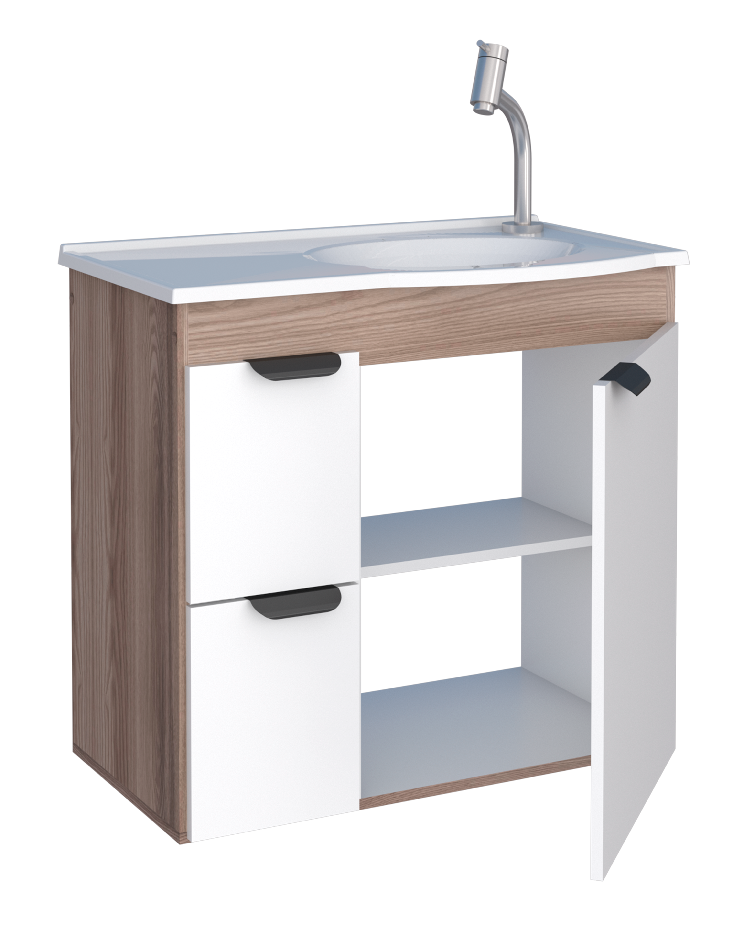 Margarida Wooden Bathroom Vanity