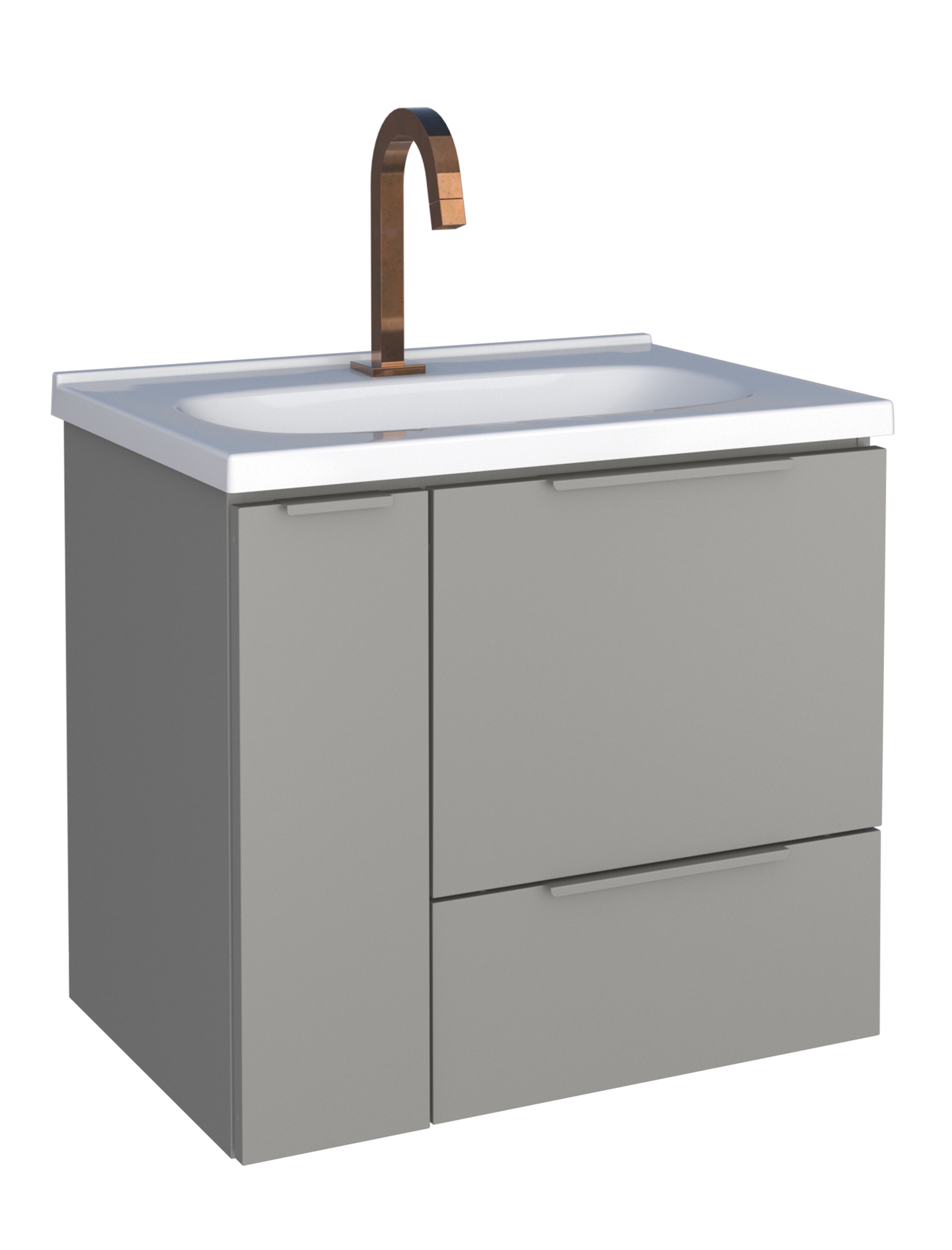 Caqui Steel bathroom Vanity