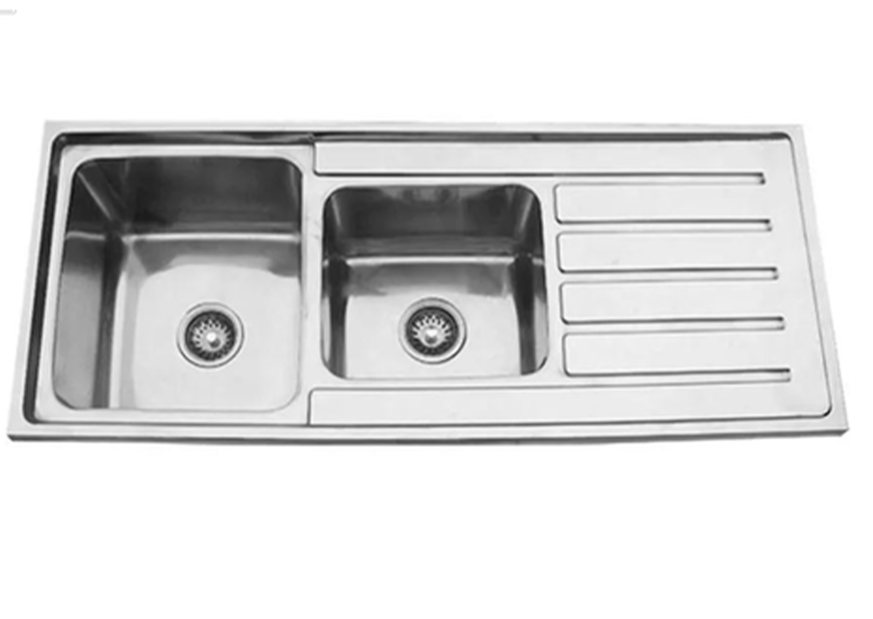 Sillago Soyla Double Bowl Counter Top Sink