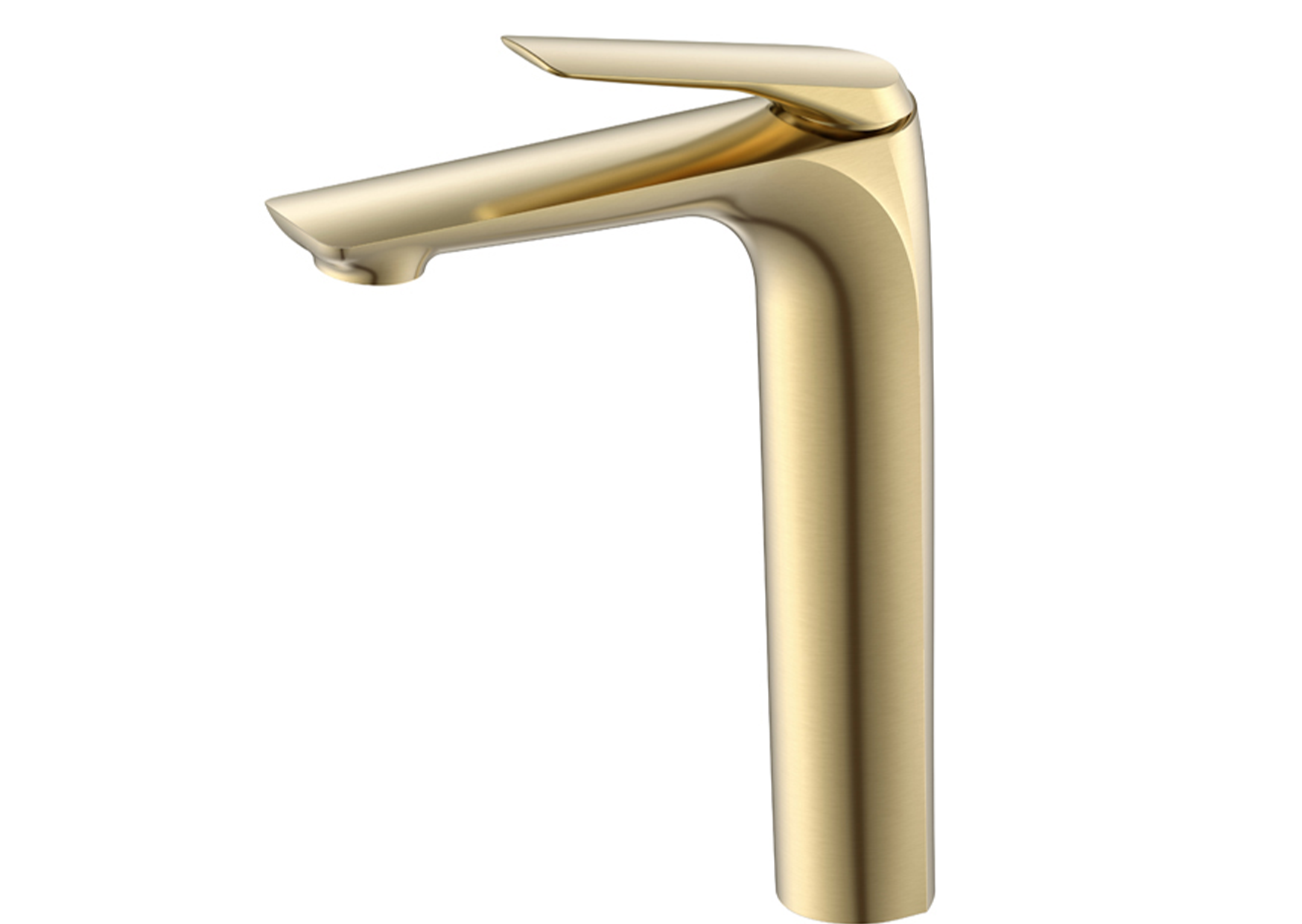 Fabro Basin Mixer Brass - Tall