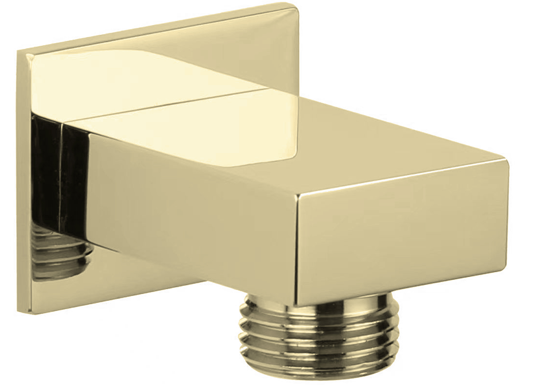 Devario Premio Shower Outlet Elbow Rectangular Brass