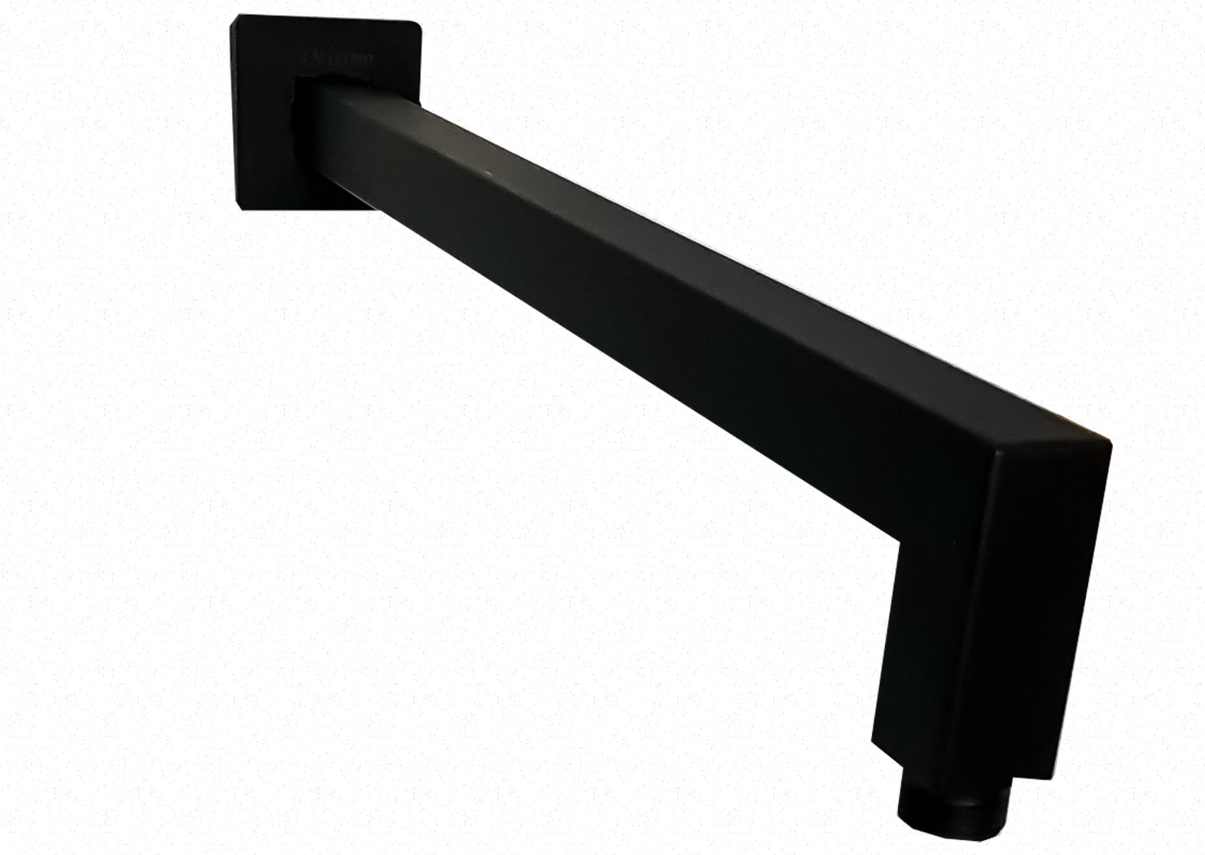 Devario Gia Shower Arm Square 40cm - Black