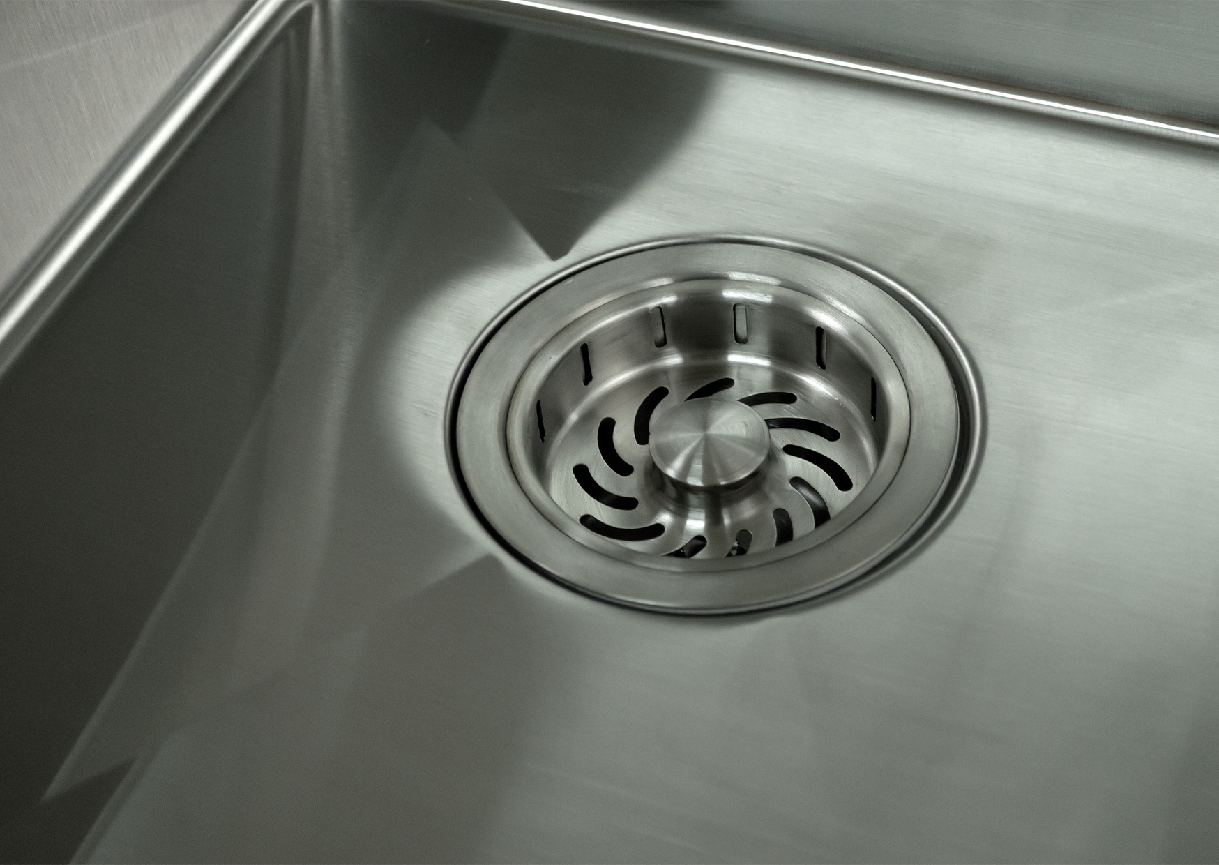 Alva Large Bowl Glass Kitchen Sink- Grey