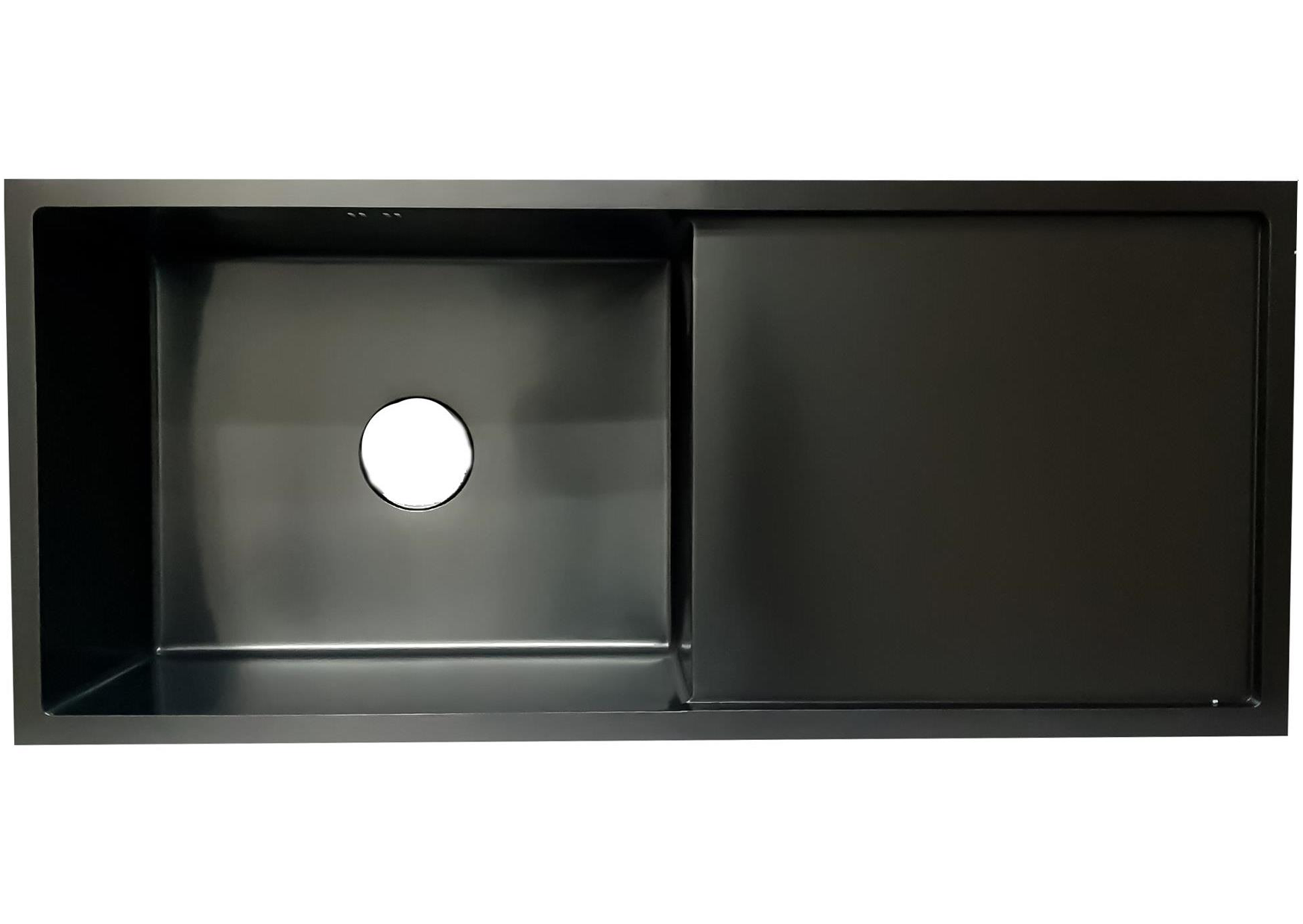 Sillago Paraskevi Single Bowl Charcoal Black Sink