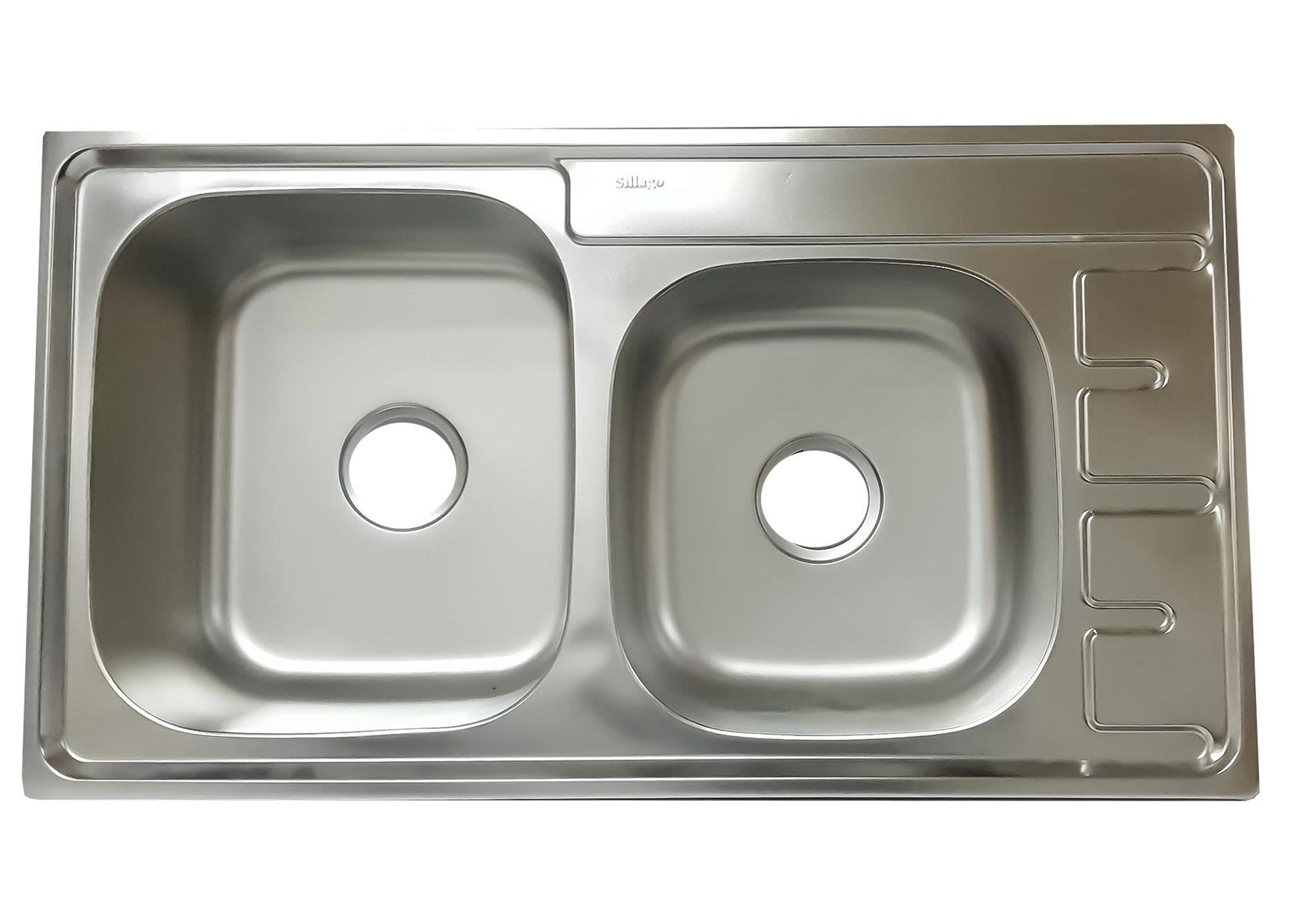 Sillago Hermia Double Bowl With Side Kitchen Sink