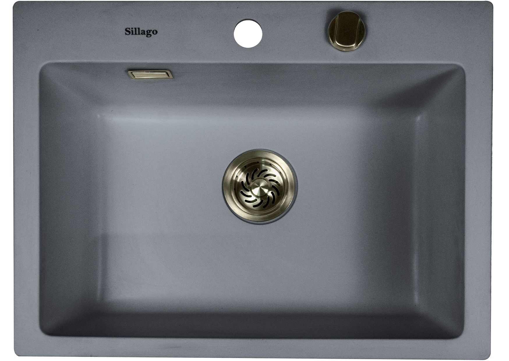 Quinn Small Bowl Quartz Kitchen Sink- Grey