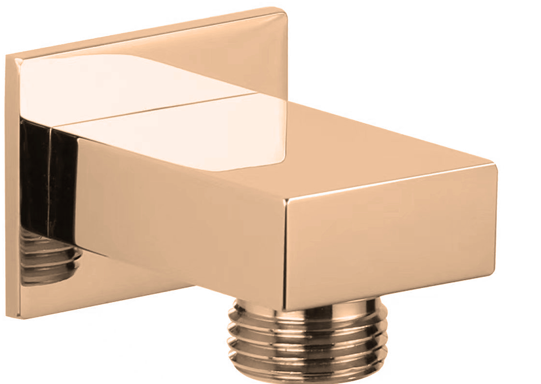 Devario Premio Shower Outlet Elbow Rectangular Brass