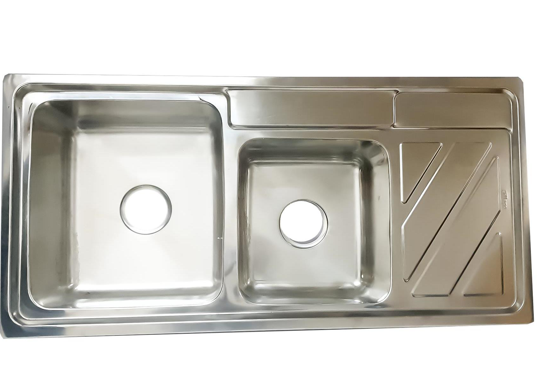 Sillago Anfisa Double Bowl With Side Kitchen Sink